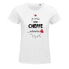 T-shirt femme Cheffe adorée - Planetee