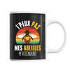 Mug J'peux pas abeilles vintage - Planetee