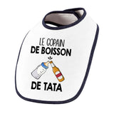 Bavoir bébé Le copain de boisson de tata Bière - Planetee