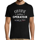 T-shirt Homme Opérateur Meilleur de France - Planetee