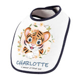 Bavoir Charlotte Amour Pur Tigre - Planetee