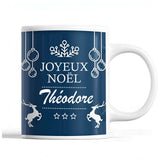 Tasse Noël Théodore Bleu - Planetee
