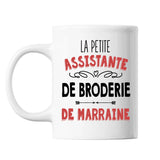 Mug La Petite Assistante de Broderie de Marraine - Planetee