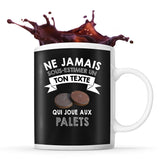 Mug personnalisable palets Prénom Métier Age tasse pour Joueur de Palets - Planetee