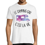 T-shirt homme Camping Car c'est la vie - Planetee