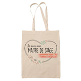 Tote Bag Maitre de stage Irremplaçable - Planetee