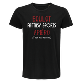T-shirt homme Fantasy Sports C'est ma Routine - Planetee