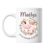 Mug Maëlys Amour et Biberon de Lait Vache - Planetee