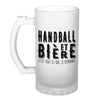 Chope de bière Handball et bière - Planetee