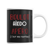 Mug Aïkido C'est ma Routine - Planetee