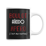 Mug Aïkido C'est ma Routine - Planetee
