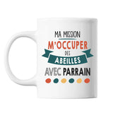 Mug Ma mission Abeilles avec Parrain - Planetee