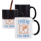 Mug Magique J'peux pas Grec - Planetee