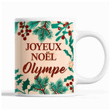 Tasse Noël Olympe Beige - Planetee