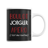 Mug Jongler C'est ma Routine - Planetee