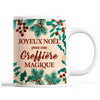 Tasse Noël Greffière femme Beige - Planetee