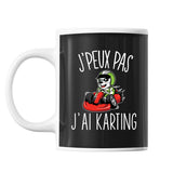 Mug Karting j'peux pas Noir - Planetee