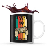 Mug 19 ans Level Complete Gamer - Planetee