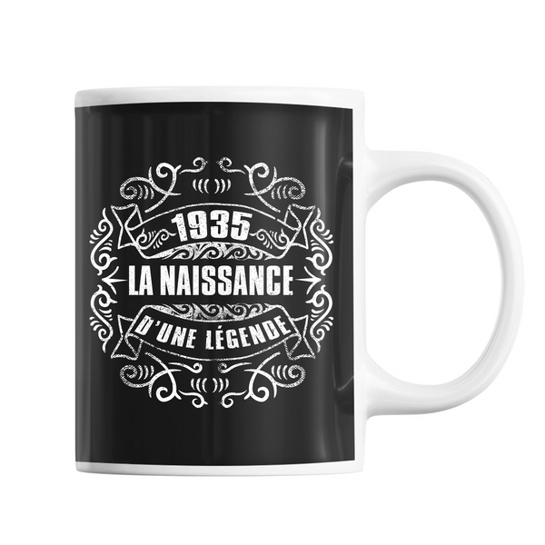 Mug Naissance Légende 1935 - Planetee