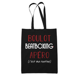 Sac Tote Bag Beatboxing C'est ma Routine - Planetee