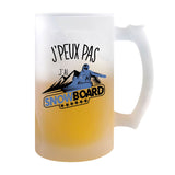 Chope de bière Snowboard j'peux pas - Planetee