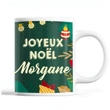 Tasse Noël Morgane Vert - Planetee