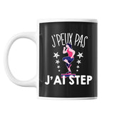 Mug Step j'peux pas Noir - Planetee
