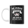 Mug Bowling Octogénaire Homme 80 ans - Planetee