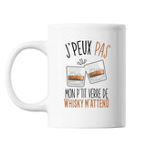 Mug Whiskey j'peux pas Blanc - Planetee