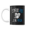 Mug Mécanique j'peux pas Noir - Planetee