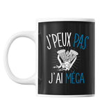 Mug Mécanique j'peux pas Noir - Planetee