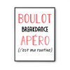 Affiche Breakdance C'est ma Routine - Planetee