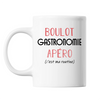 Mug Gastronomie C'est ma Routine Blanc - Planetee