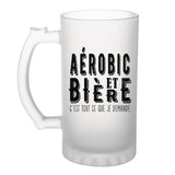 Chope de bière Aérobic et bière - Planetee