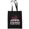 Sac Tote Bag Décathlon Légende tu deviendras Noir - Planetee