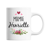 Mug Mamie Henriette | Tasse prénom Grand Mère - Planetee