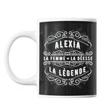 Mug Prénom Alexia La Déesse La Légende - Planetee
