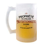 Chope de Bière Propriété de la Meilleure Nutritionniste - Planetee