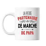 Mug La Petite Partenaire de Marche de Papa - Planetee