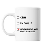 Mug Couple En couple avec Célébrité - Rege-Jean Page - Planetee