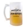 Chope de bière Propriété de Jean-Baptiste - Planetee