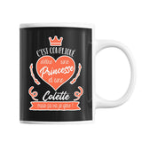 Mug Colette La Princesse | Tasse Prénom - Planetee