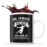 Mug personnalisable handball Prénom Métier Age tasse pour Handballeur - Planetee