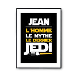 Affiche Jean L'homme le mythe Le dernier - Planetee