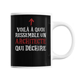 Mug Architecte Qui déchire - Planetee