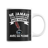 Mug Maman écriture plume Mère Écrivaine - Planetee