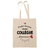 Sac Tote Bag Petit Bazar d'une Collègue adorée - Planetee