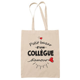 Sac Tote Bag Petit Bazar d'une Collègue adorée - Planetee