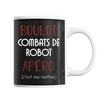 Mug Combats de Robot C'est ma Routine - Planetee