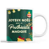 Tasse Noël Prothésiste homme Vert - Planetee